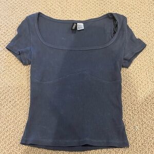H&M square neck top